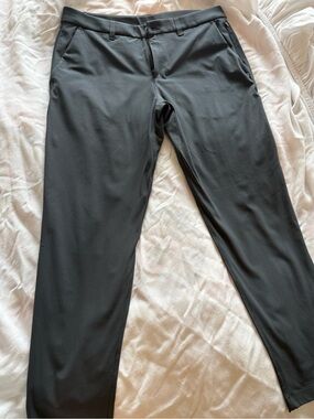 Lululemon Black Dress Pants — Tailored Stretch Workwear